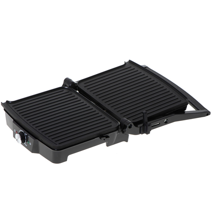 Camry elektrische grill, groot oppervlak 28x23 cm, temperatuurregeling, maximaal vermogen 2500 W, CR 3053