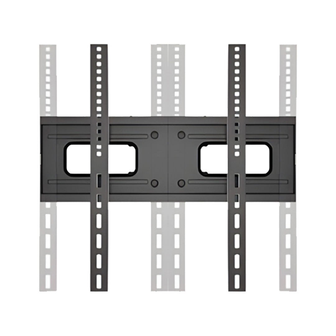 Maclean TV steun, max VESA 400x400, 32-75", 50kg, horizontale en verticale hoekverstelling, profiel 80-380mm, zwart, MC-788