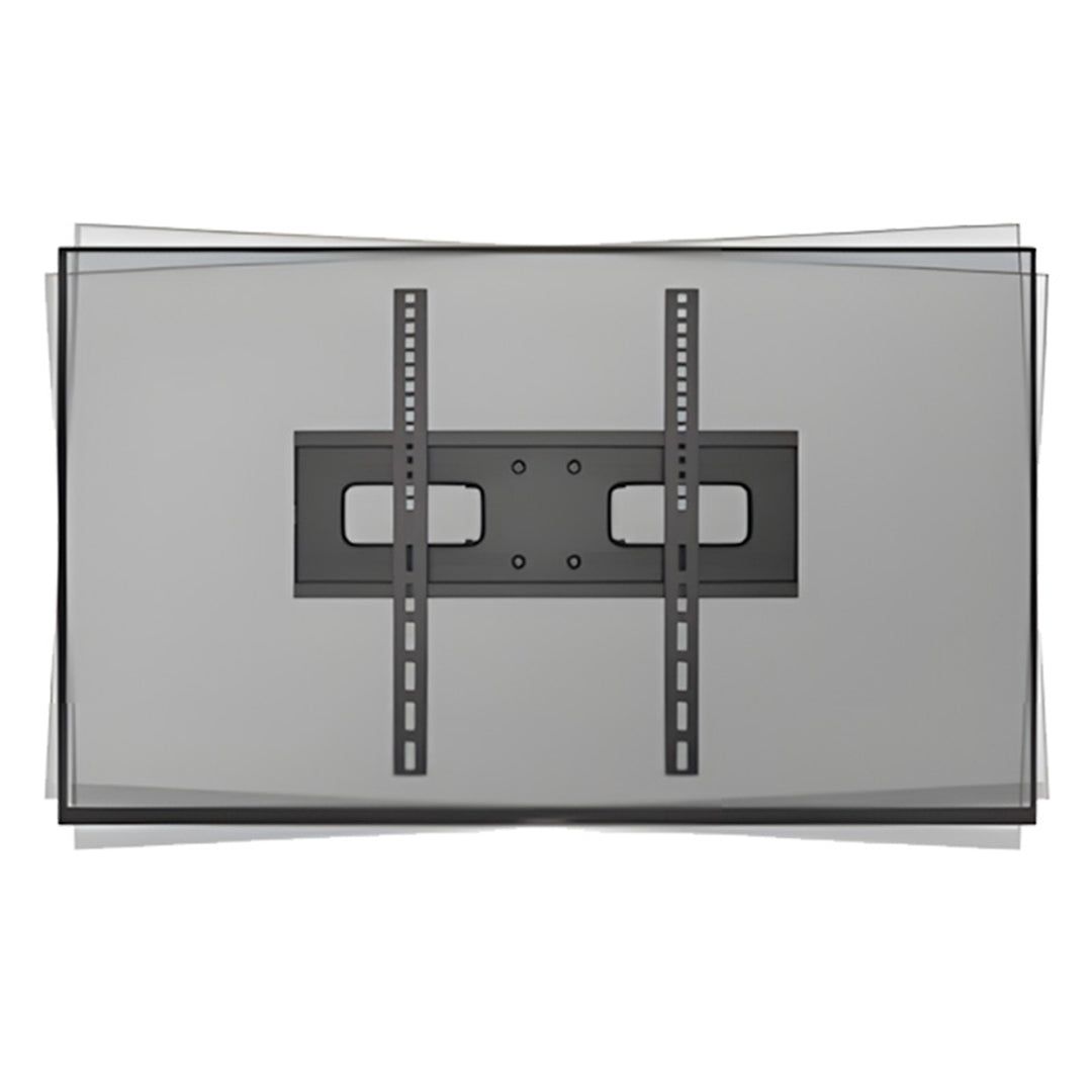 Maclean TV steun, max VESA 400x400, 32-75", 50kg, horizontale en verticale hoekverstelling, profiel 80-380mm, zwart, MC-788