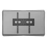 Maclean TV steun, max VESA 400x400, 32-75", 50kg, horizontale en verticale hoekverstelling, profiel 80-380mm, zwart, MC-788