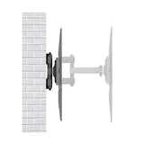 Maclean TV steun, max VESA 400x400, 32-75", 50kg, horizontale en verticale hoekverstelling, profiel 80-380mm, zwart, MC-788