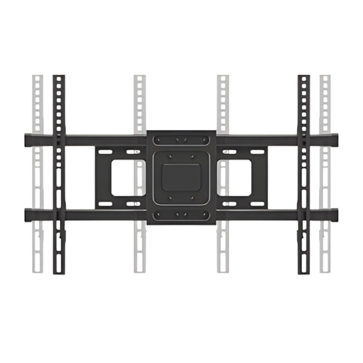 Maclean TV beugel, max VESA 600x400, 32-85", 60kg, horizontale en verticale hoekverstelling, profiel 65-390mm, zwart, MC-789