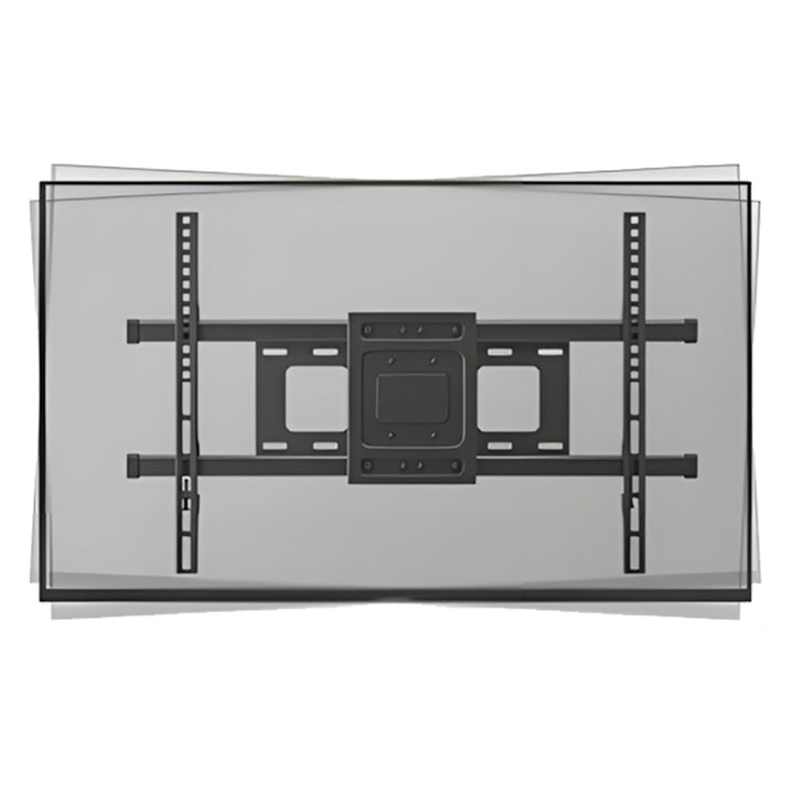 Maclean TV beugel, max VESA 600x400, 32-85", 60kg, horizontale en verticale hoekverstelling, profiel 65-390mm, zwart, MC-789