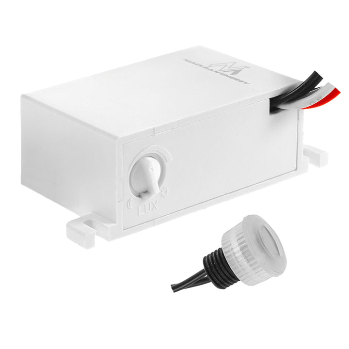 Maclean schemersensor, met externe sonde, 12-24V DC MCE34 V