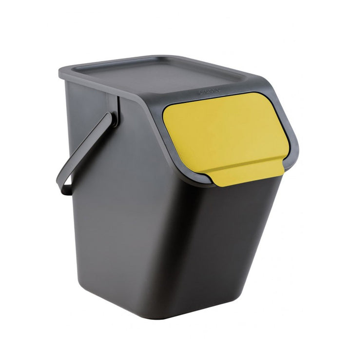 Practic - Prullenbak -containerset, voor scheiding, 4x25l, zwart, Bini 10100577