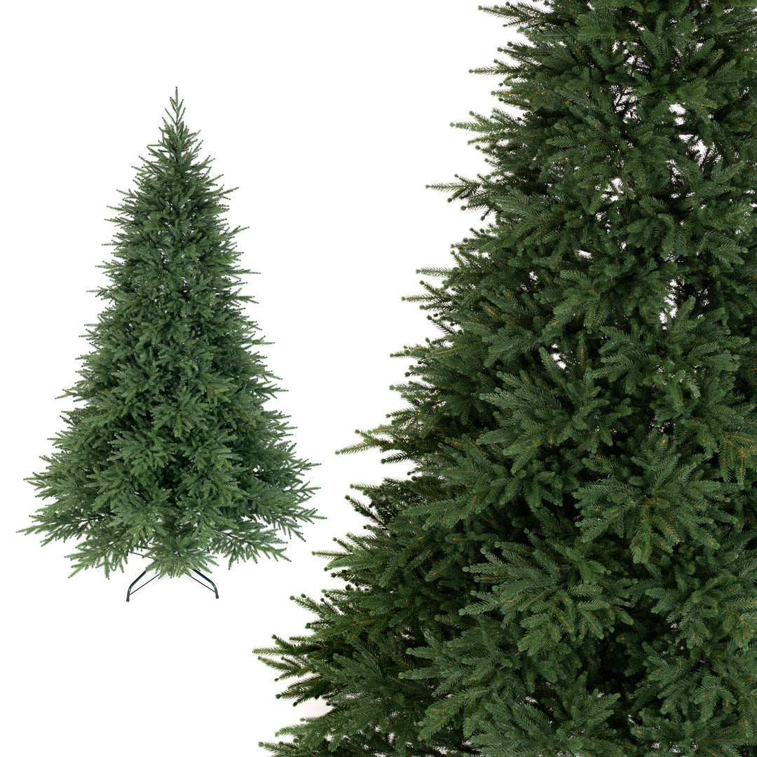 Novatom kunstkerstboom, Koreaanse spar, 250 cm 100% PE, groen, SKOR250