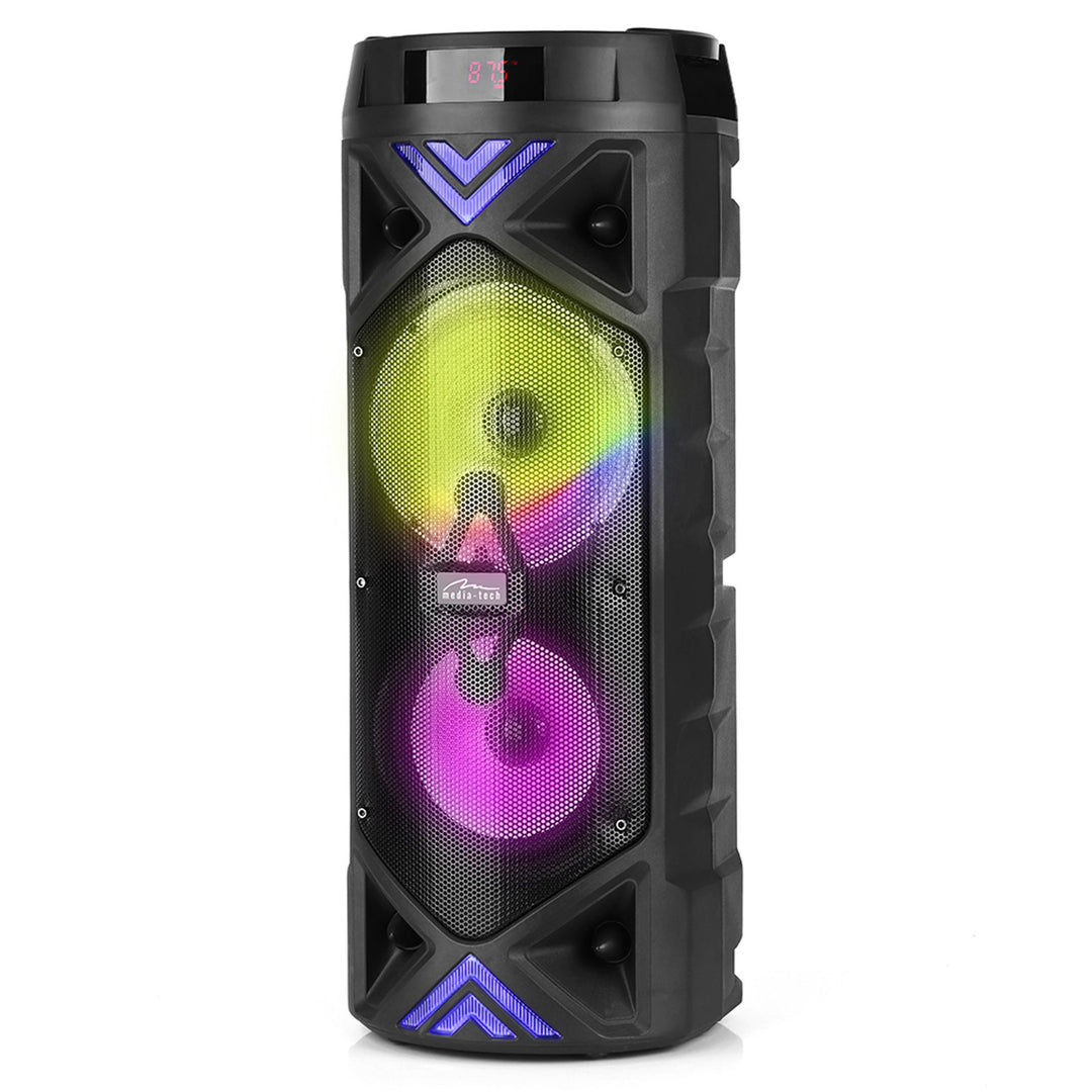 Media-Tech draagbare luidspreker, karaoke, Bluetooth 5.0, 1400W, MT3182