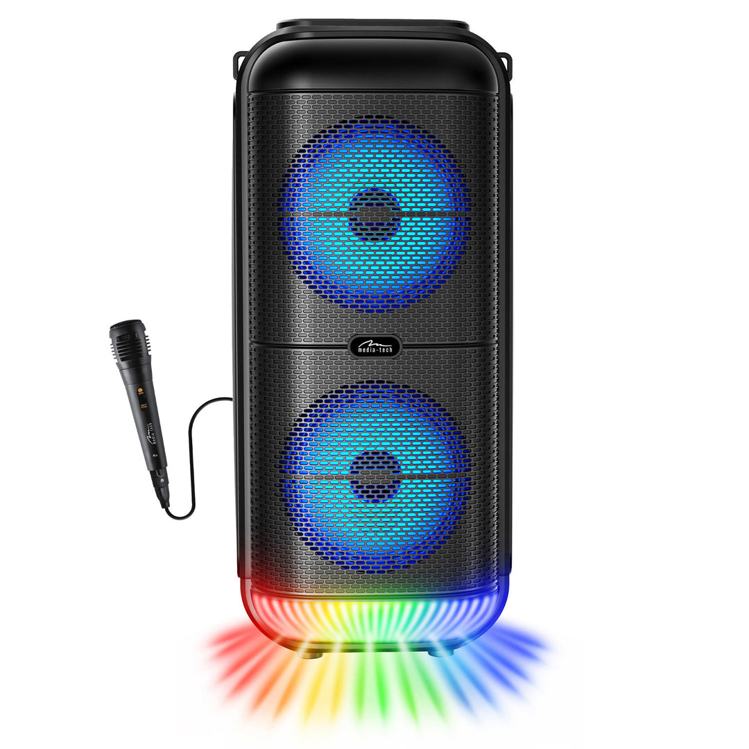 Media-Tech draagbare luidspreker, karaoke, Bluetooth 5.3, 900W, MT3183
