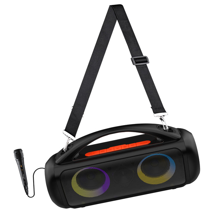 Media-Tech draagbare luidspreker, karaoke, Bluetooth 5.3, 1200W, MT3184