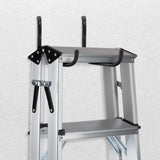Set van 2 Maclean muurbeugels, voor banden, wielen, ladder, fiets, staal, max. belasting 22kg/beugel, MC-487
