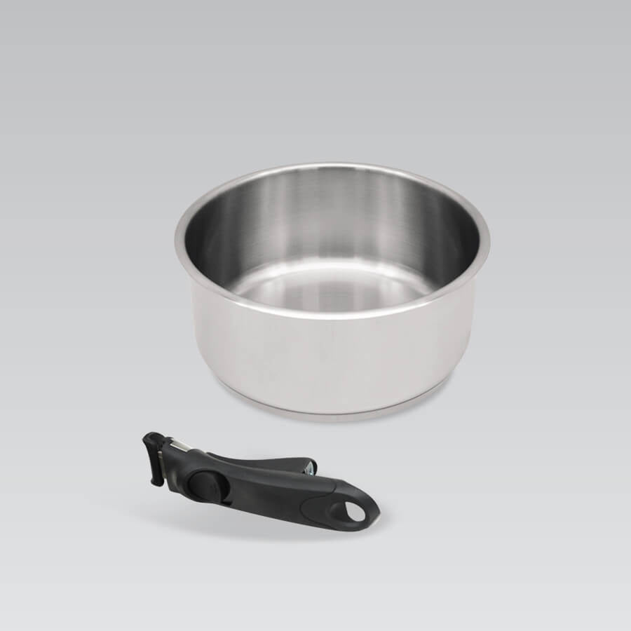 Set van 3 Maestro steelpannen, afneembare steel, 1,3 1,9 en 2,7 l, MR-3531-5