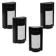 Maclean - Infrarood PIR bewegingsmelder voor buiten - huisdier immuun - max.1200W, IP65, MCE385 B - Set van 4 stuks
