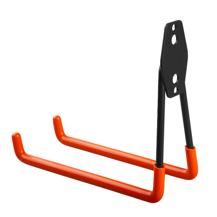 Maclean-  Set van 2 stuks Garage wandsteun voor banden, tuingereedschap, ladder, slangen, fiets, max. belasting 25kg, MC-444