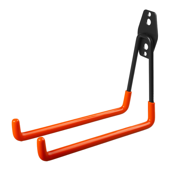 Maclean-  Set van 2 stuks Garage wandsteun voor banden, tuingereedschap, ladder, slangen, fiets, max. belasting 25kg, MC-444