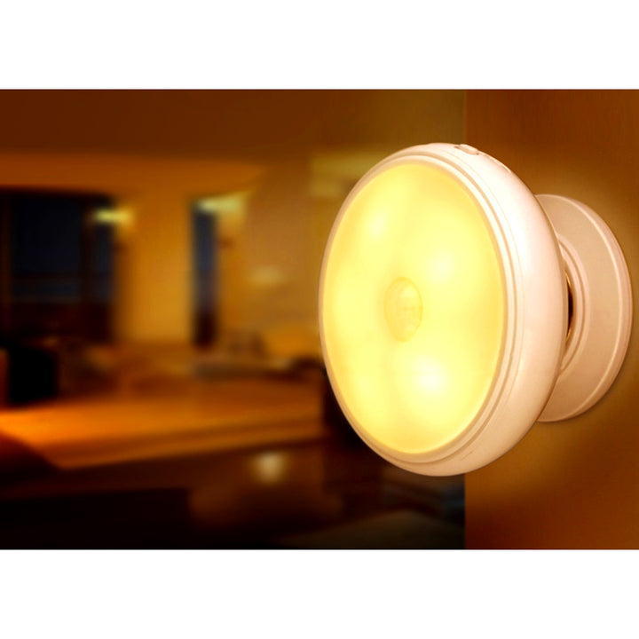 Maclean - LED lamp met bewegingssensor, magneet, achtergrondverlichting, lichtstanden: continu, PIR sensor, 3xAA, MCE223, 2 stuks