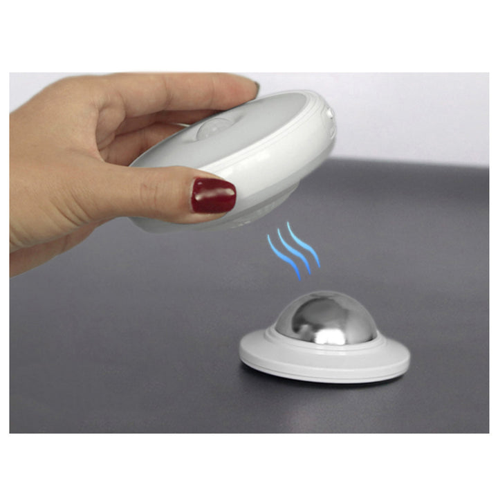 Maclean - LED lamp met bewegingssensor, magneet, achtergrondverlichting, lichtstanden: continu, PIR sensor, 3xAA, MCE223, 2 stuks