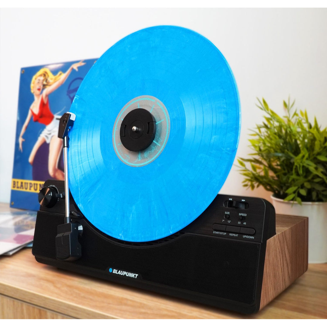 Blaupunkt Verticale Platenspeler, Bluetooth, 2x5W RMS, zwart, VT100BK