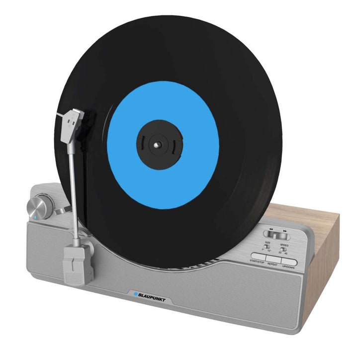 Blaupunkt Verticale Platenspeler, Bluetooth, 2x5W RMS, zilver, VT100SL