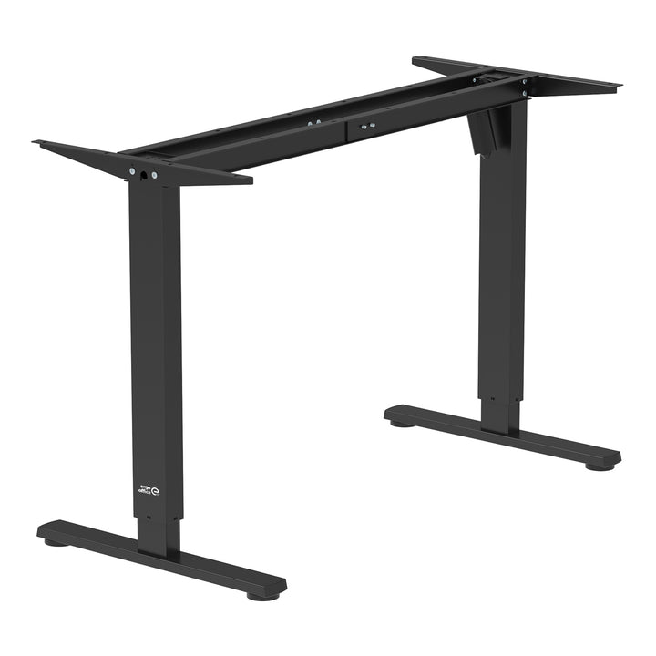 Ergo Office elektrisch in hoogte verstelbaar bureau, max. hoogte 1160mm, max - 80 kg, zonder tafelblad, zwart, ER-400 B