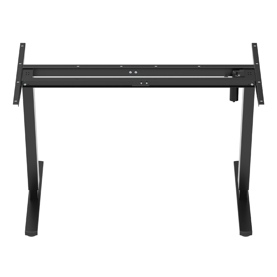 Ergo Office elektrisch in hoogte verstelbaar bureau, max. hoogte 1160mm, max - 80 kg, zonder tafelblad, zwart, ER-400 B