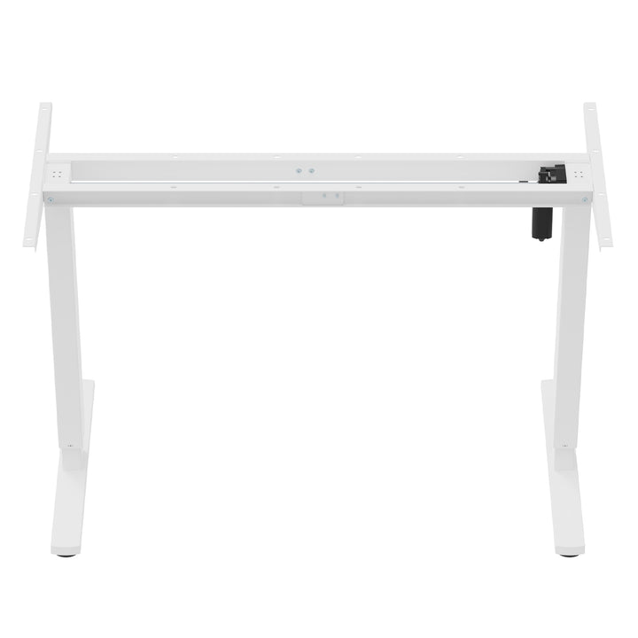 In hoogte verstelbaar elektrisch bureau , max. hoogte 1160mm, max - 80 kg, zonder tafelblad, wit, ER-400 W