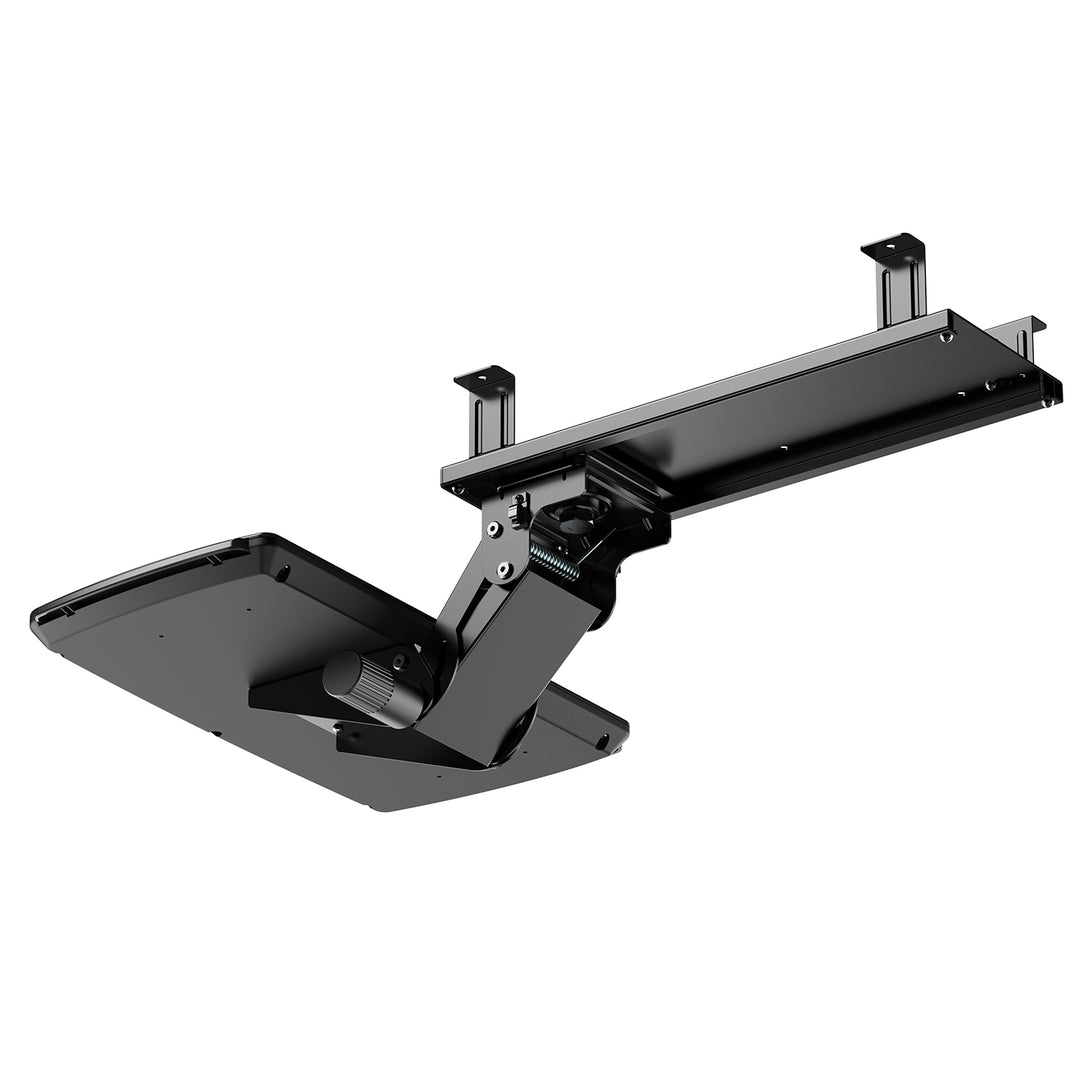 Maclean toetsenbordhouder voor onder het bureau, verstelbaar, max. 5kg, zwart, MC-156 B