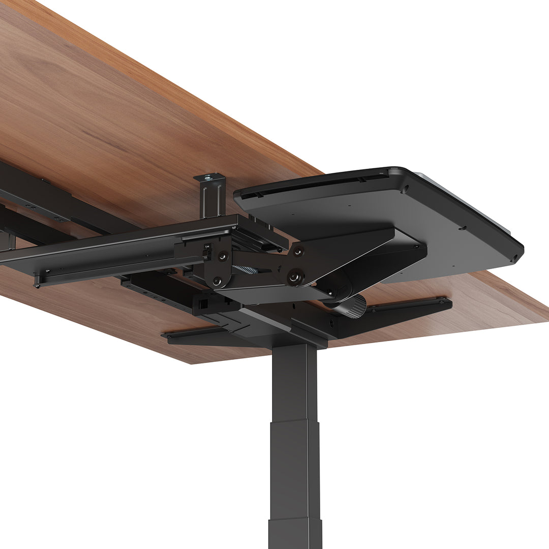 Maclean toetsenbordhouder voor onder het bureau, verstelbaar, max. 5kg, zwart, MC-156 B
