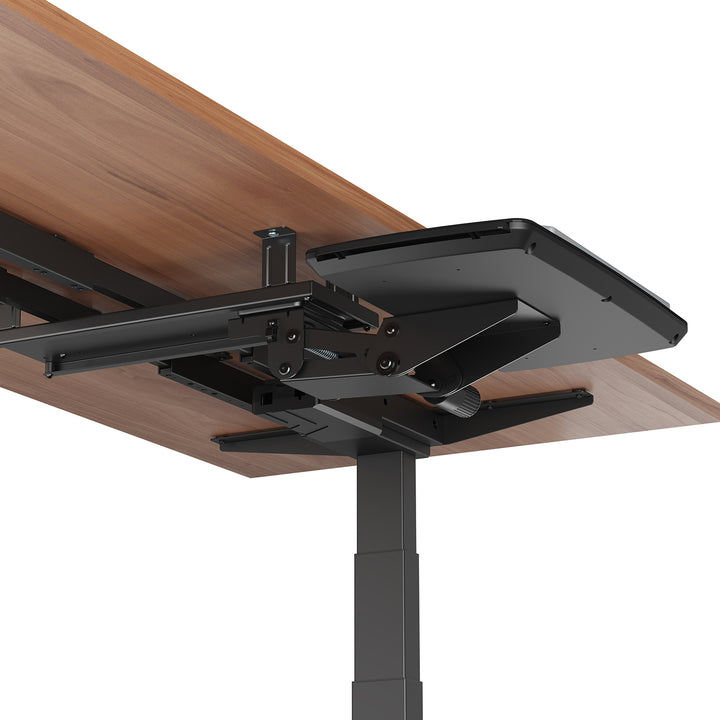 Maclean toetsenbordhouder voor onder het bureau, verstelbaar, max. 5kg, zwart, MC-156 B