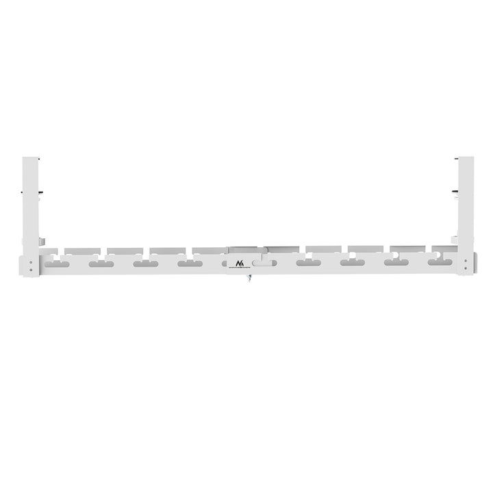 Maclean kabelopbergsysteem voor onder het bureau, max. belasting 5kg, max. 728 mm, wit, MC-103 W