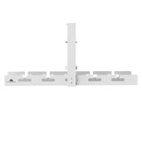 Maclean kabelopbergsysteem voor onder het bureau, max. belasting 5kg, wit, MC-105 W