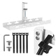 Maclean kabelopbergsysteem voor onder het bureau, max. belasting 5kg, wit, MC-105 W