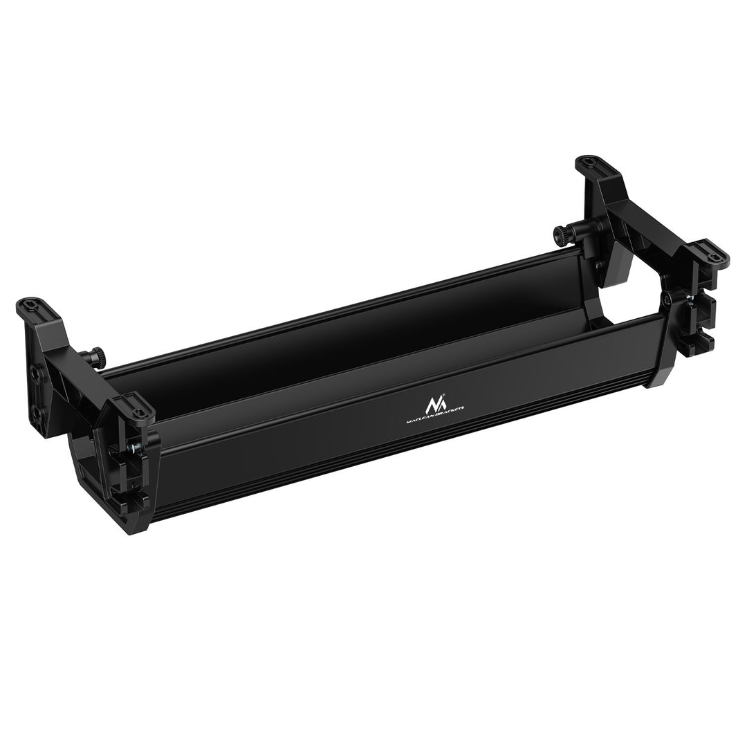 Maclean kabelopbergsysteem voor onder het bureau, max. belasting 5 kg, wit, MC-106 W