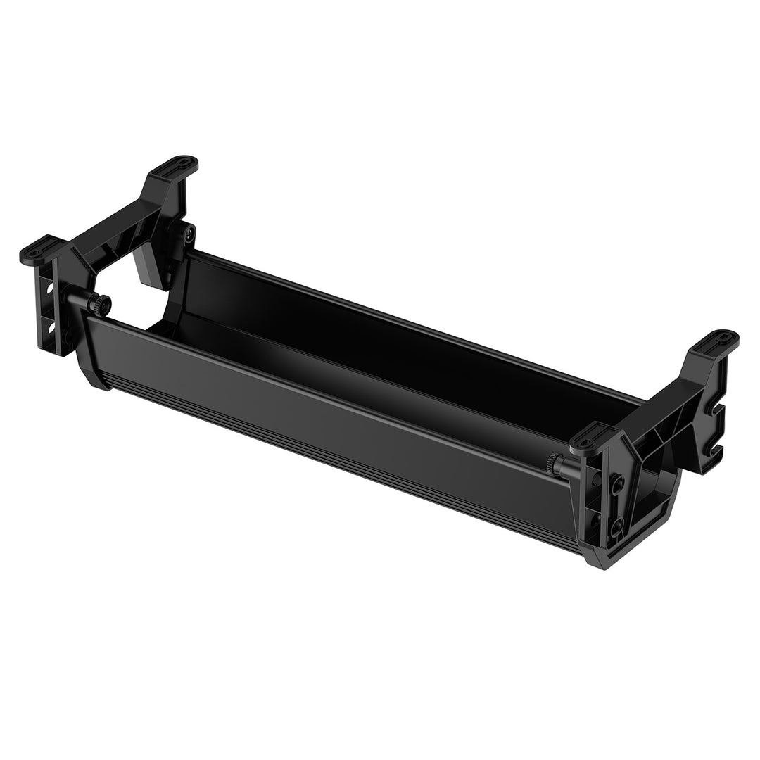 Maclean kabelopbergsysteem voor onder het bureau, max. belasting 5 kg, wit, MC-106 W