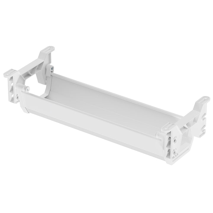 Maclean kabelopbergsysteem voor onder het bureau, max. belasting 5 kg, wit, MC-106 W