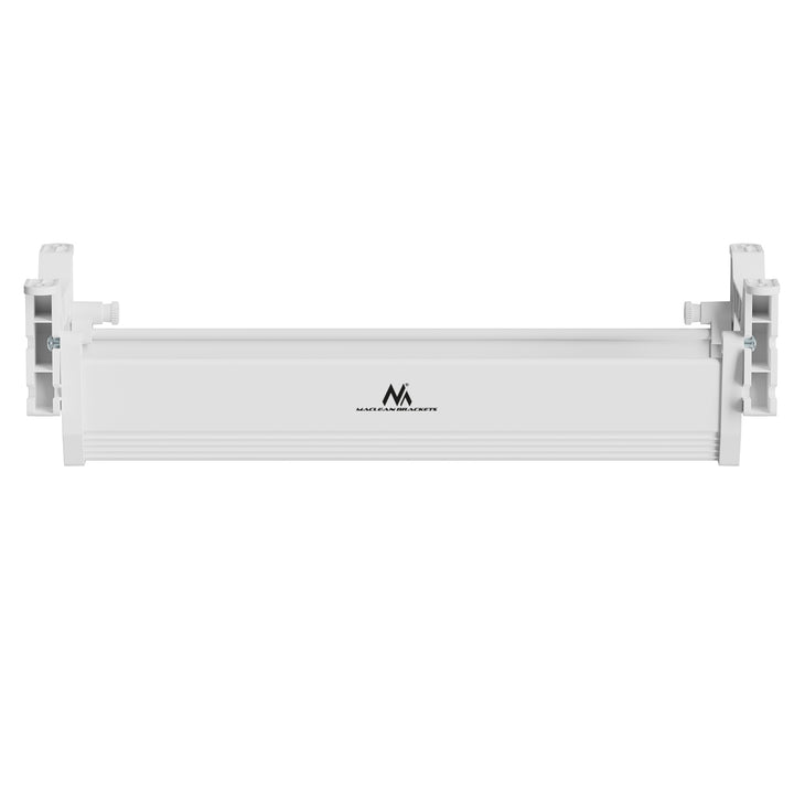 Maclean kabelopbergsysteem voor onder het bureau, max. belasting 5 kg, wit, MC-106 W