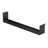 Maclean compacte kabelgoot voor onder het bureau, max. belasting 5kg, zwart, MC-107 B