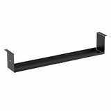 Maclean compacte kabelgoot voor onder het bureau, max. belasting 5kg, zwart, MC-107 B