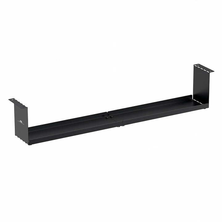 Maclean compacte kabelgoot voor onder het bureau, max. belasting 5kg, zwart, MC-107 B