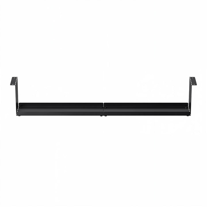 Maclean compacte kabelgoot voor onder het bureau, max. belasting 5kg, zwart, MC-107 B
