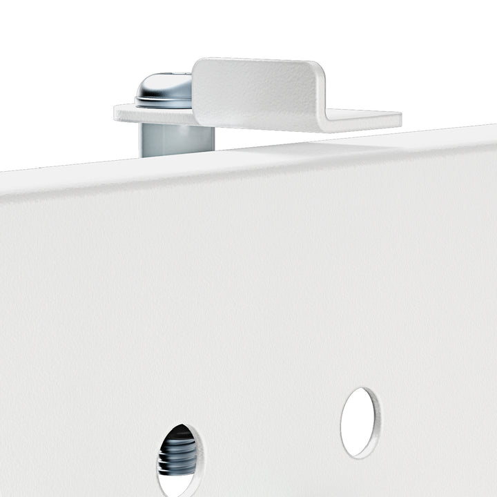 Ergo Office bureauverdeler/organizer - bureauplank - max. belasting 10 kg, wit bord, breedte 1116 mm, wit, ER-301 W