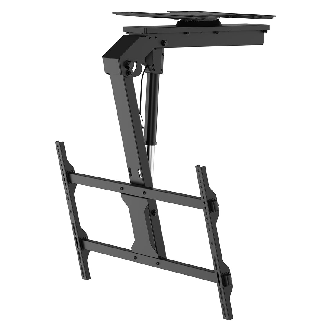 Elektrische steun voor Maclean TV, plafond, Tuya-steun, max. VESA 800x400, verstelbaar +90°~-90°, voor TV 43-86", max. 45kg, MC-109 T