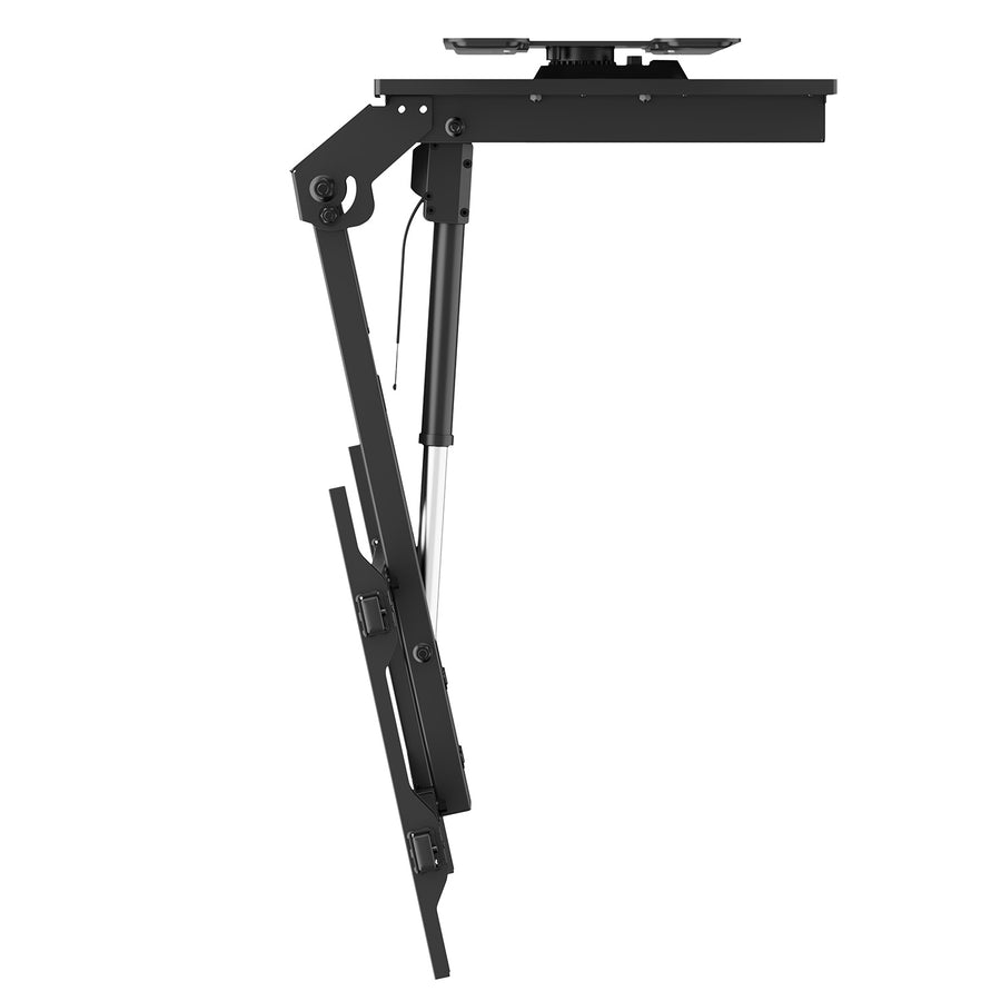 Elektrische steun voor Maclean TV, plafond, Tuya-steun, max. VESA 800x400, verstelbaar +90°~-90°, voor TV 43-86", max. 45kg, MC-109 T