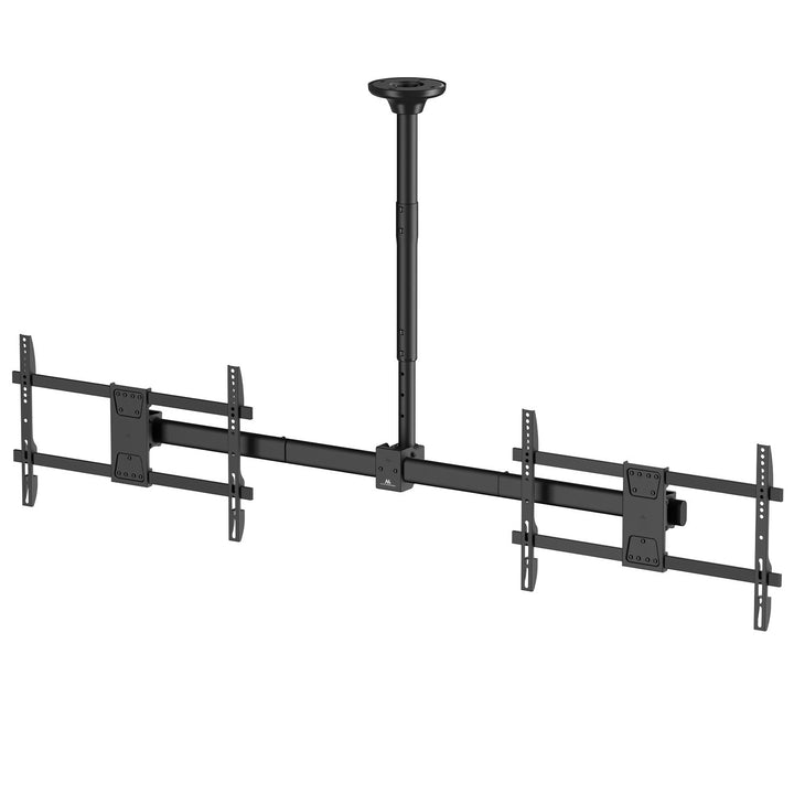 Maclean plafondbeugel voor twee TV's, max. belasting 2x40kg, 34-60", max VESA 600x400, MC-111 B