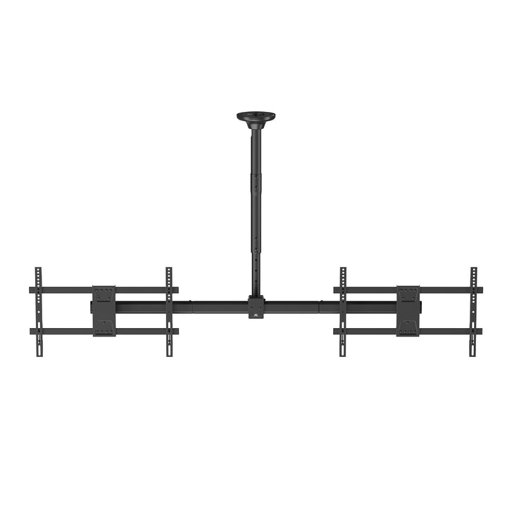 Maclean plafondbeugel voor twee TV's, max. belasting 2x40kg, 34-60", max VESA 600x400, MC-111 B