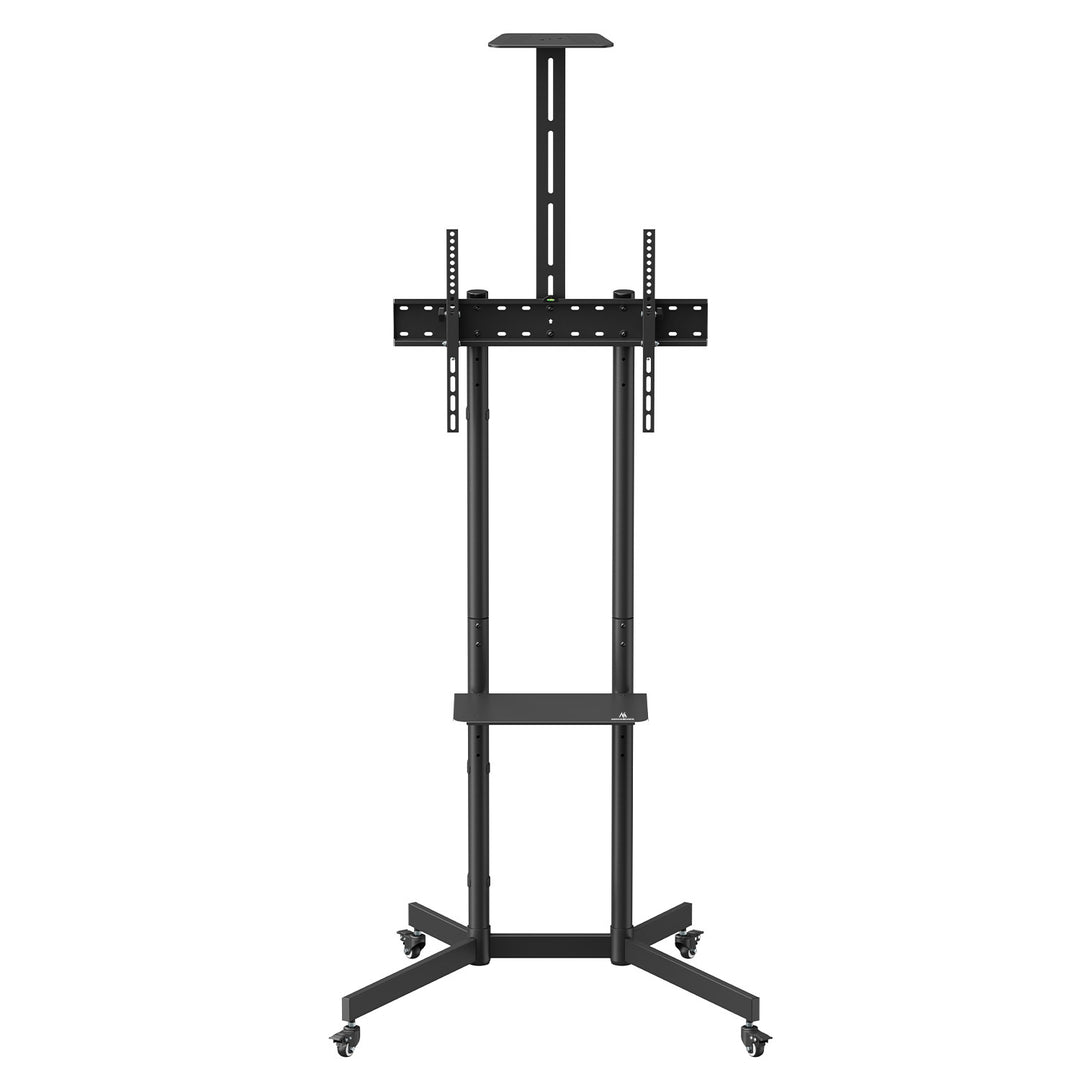 Maclean TV-standaard / trolley, camera plank, op wielen, 37-70", max. belasting 45kg/5kg plank, max. VESA 600x400, MC-113 B