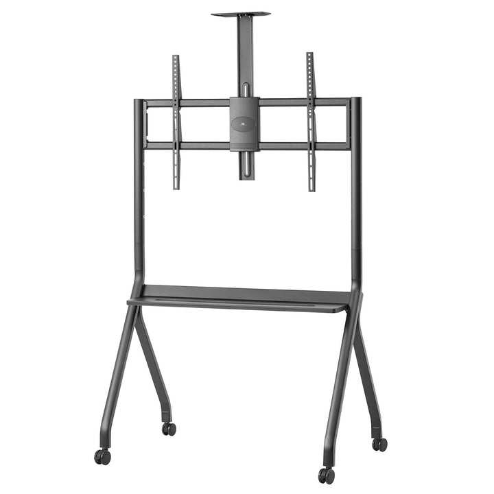 Maclean TV-standaard / trolley, camera plank, op wielen, 55-100", max. belasting 120kg/10kg plank, max. VESA 900x600, zwart, MC-114 B