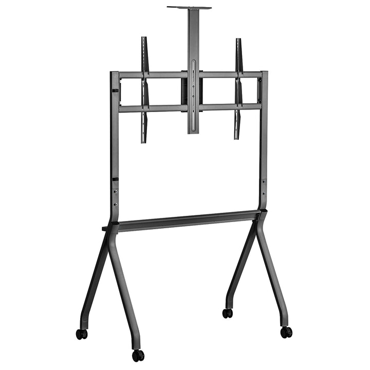 Maclean TV-standaard / trolley, camera plank, op wielen, 55-100", max. belasting 120kg/10kg plank, max. VESA 900x600, zwart, MC-114 B