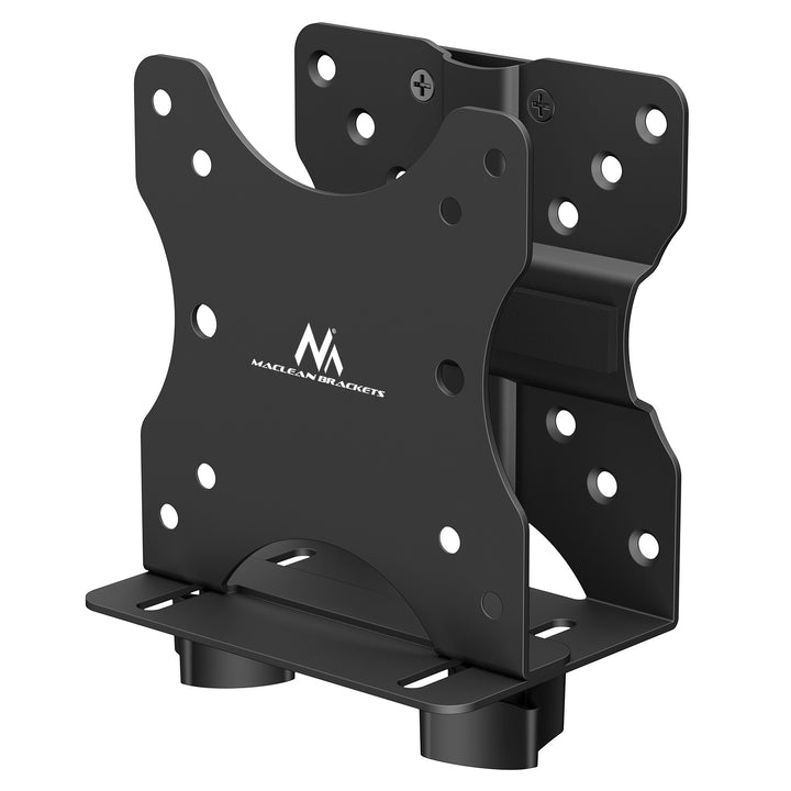 Maclean mini-computersteun - PC houder - 17-70 mm bereik, VESA-compatibel, maximale belasting 5 kg, zwart, MC-115 B