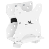 Maclean - mini-computersteun - PC-houder -17-70 mm bereik, VESA-compatibel, maximale belasting 5 kg, wit, MC-115 W