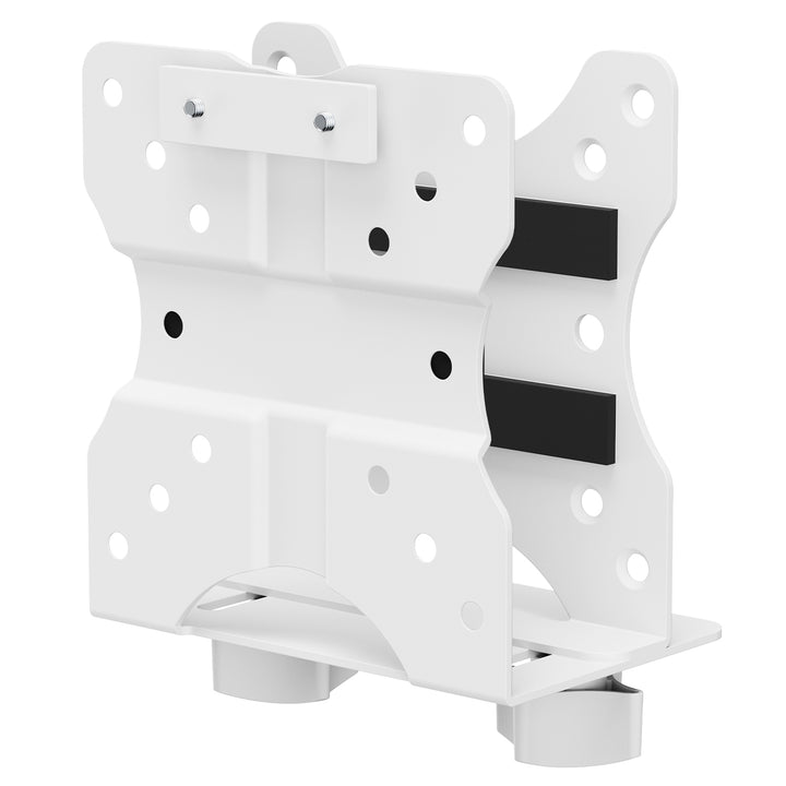 Maclean - mini-computersteun - PC-houder -17-70 mm bereik, VESA-compatibel, maximale belasting 5 kg, wit, MC-115 W